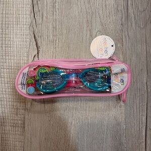Stephen Joseph Kids' Pink and Blue Goggles Turtles